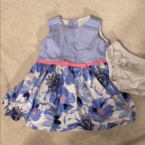 🎉3 for $20🎉 Baby Girl blue and pink sun dress